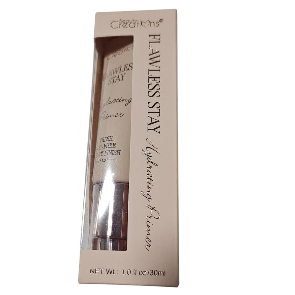 Beauty Creations Flawless Stay Hydrating Primer 1.0 Fl Oz New in Box Makeup